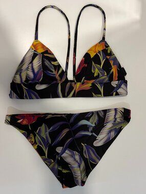 Hurley Tropical Floral Bikini Set